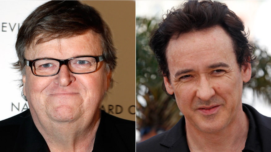 john cusack and michael moore split reuters 660.jpg